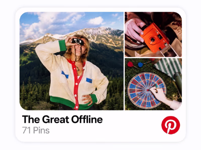 Pinterest Presents 2026 The Great Offline Trend