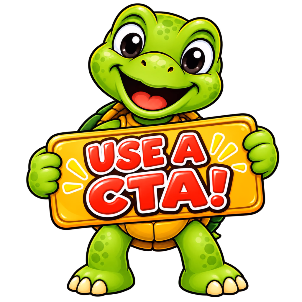 Sheldon suggests using a CTA in your AI product videos